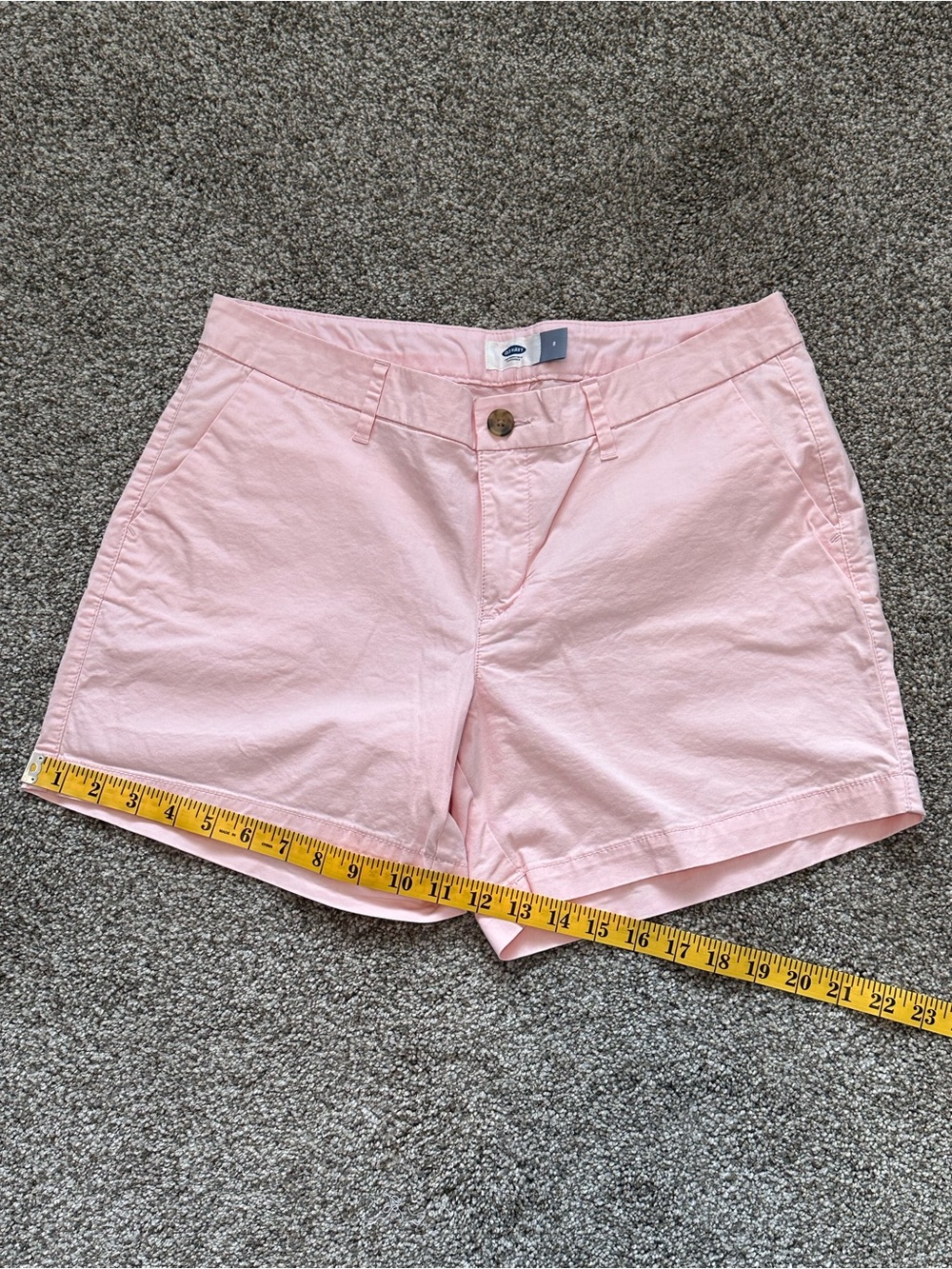 Old Navy Light Pink Chino Bermuda Shorts - Picture 5 of 6